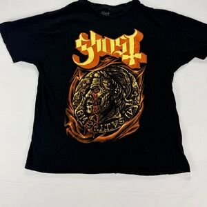 Rare Ghost Official Graphic T-Shirt Black Vintage XL Metal Band Tee Merch
